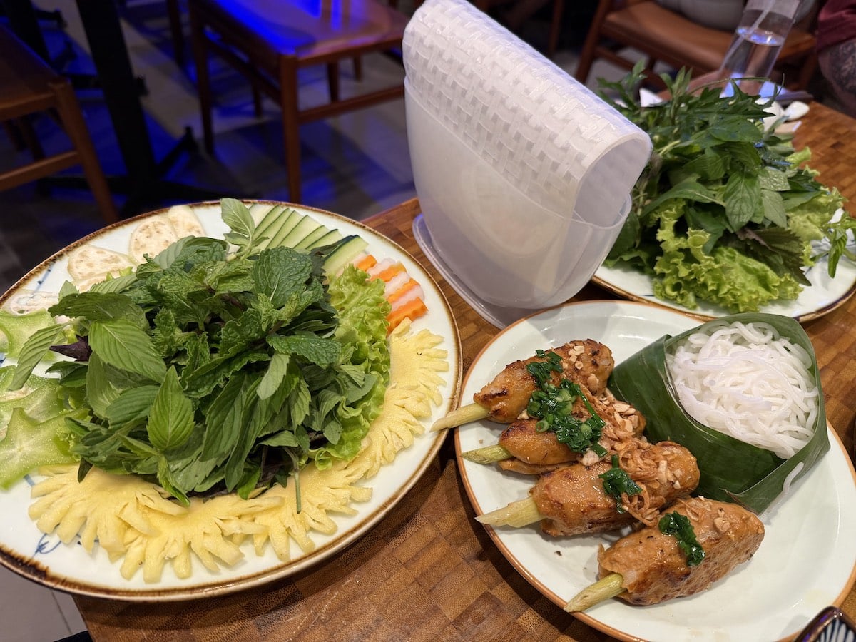 Nem Lui - pork skewers