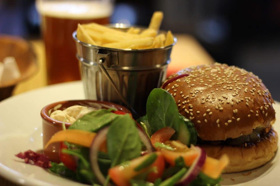 Burger at at Nenthall