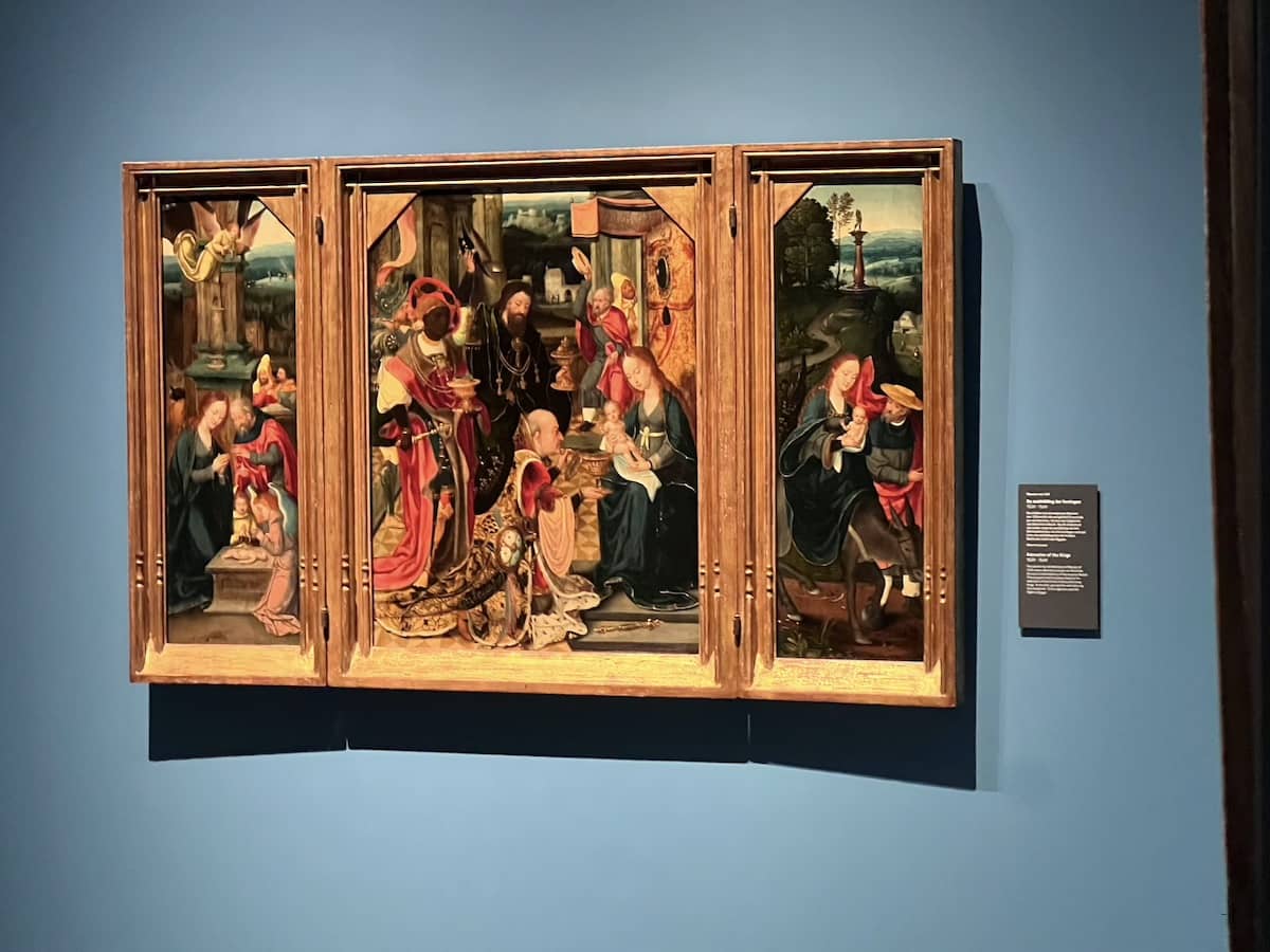 Bosch replica painting in Noordbrabants Museum
