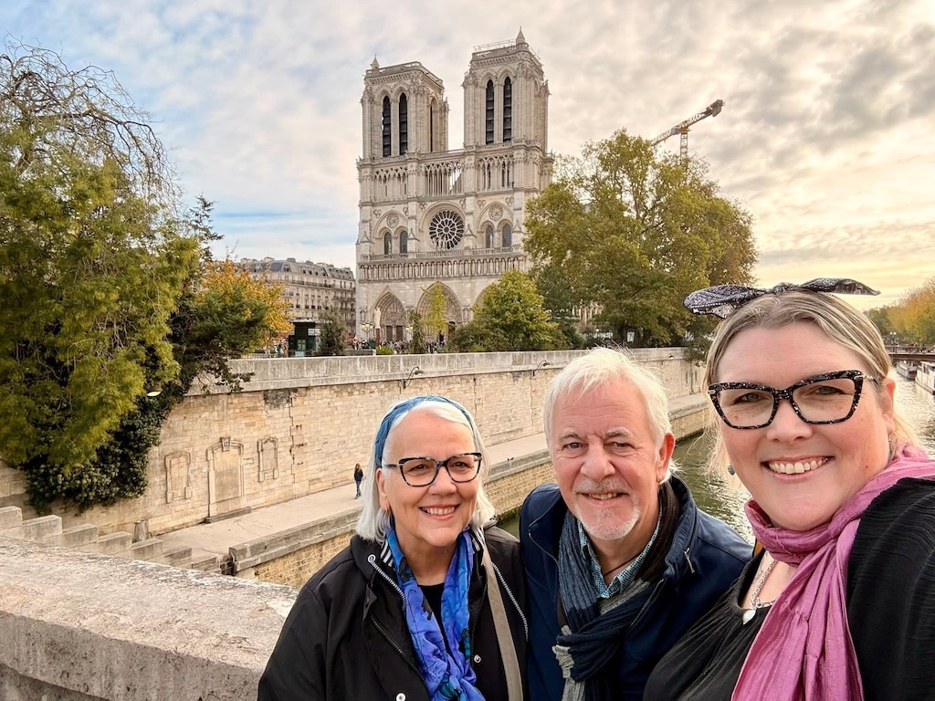 Notre Dame selfie - 2025