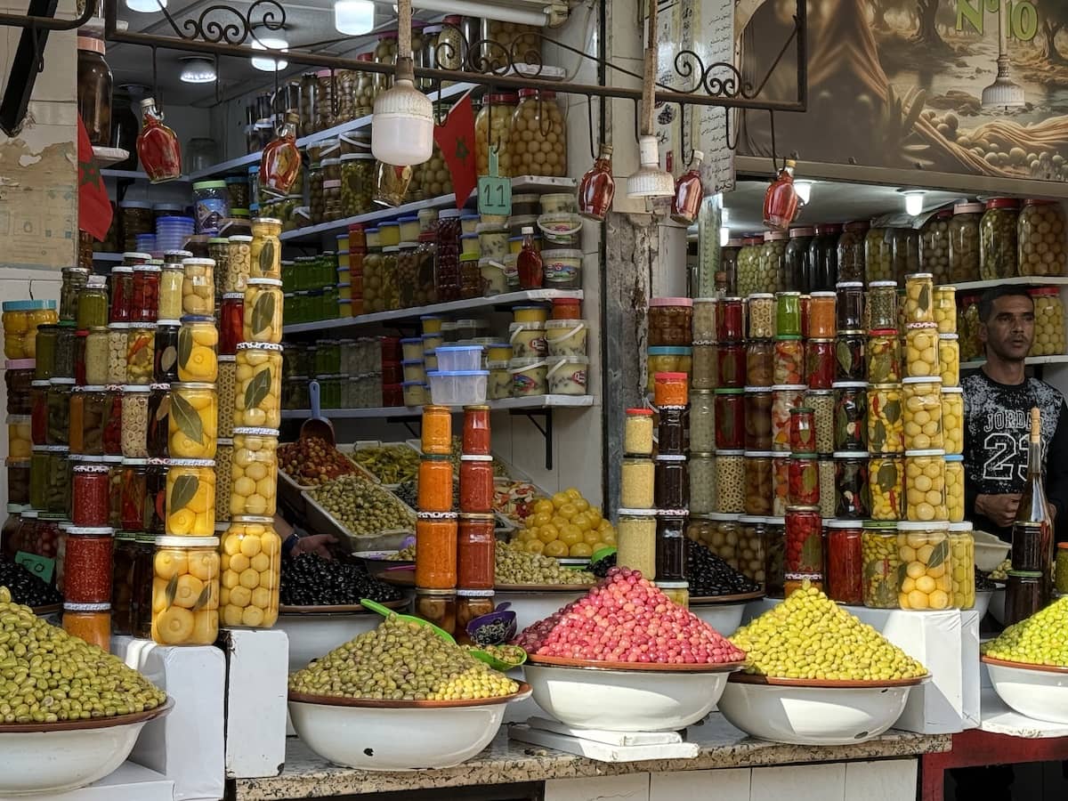 Street Food Tour in Marrakech - Olives from Derb Semmarine