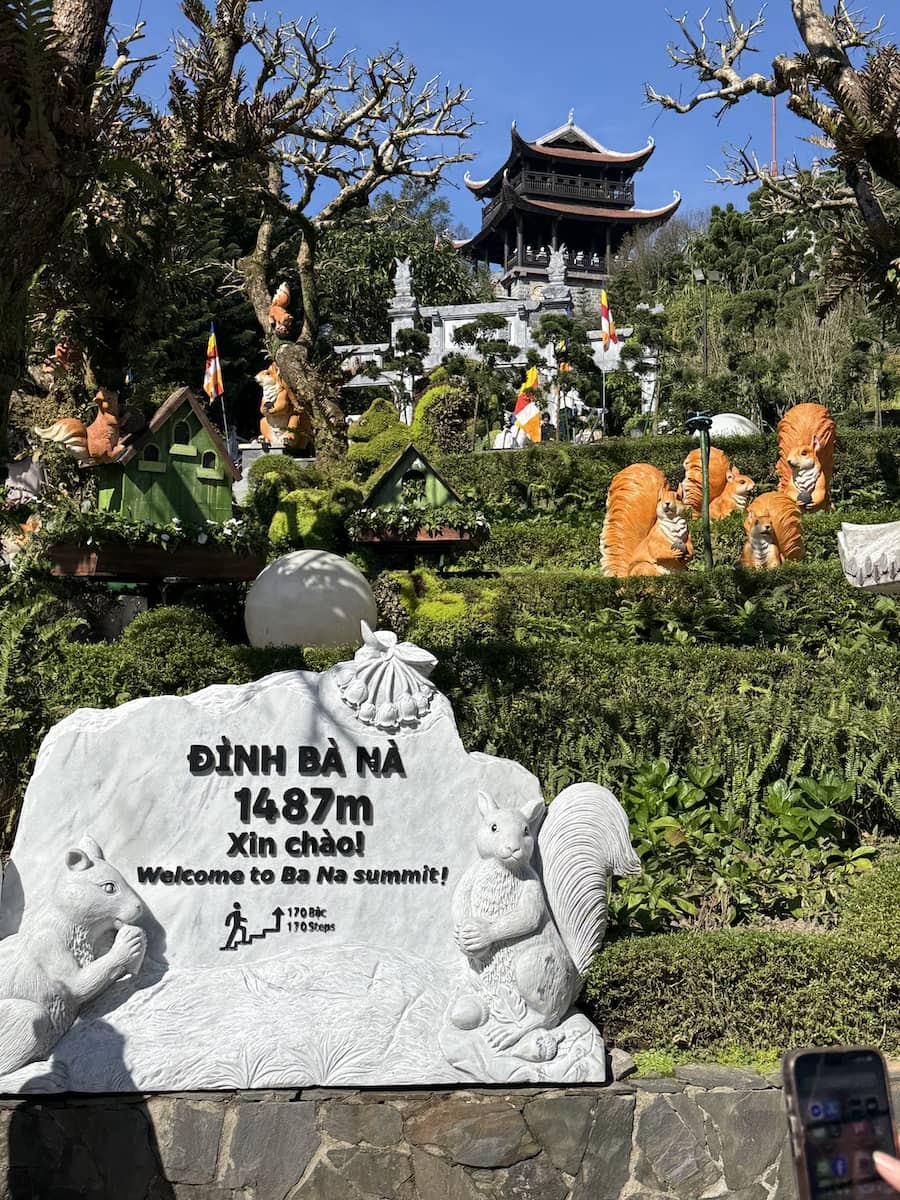 Summit with Pagoda