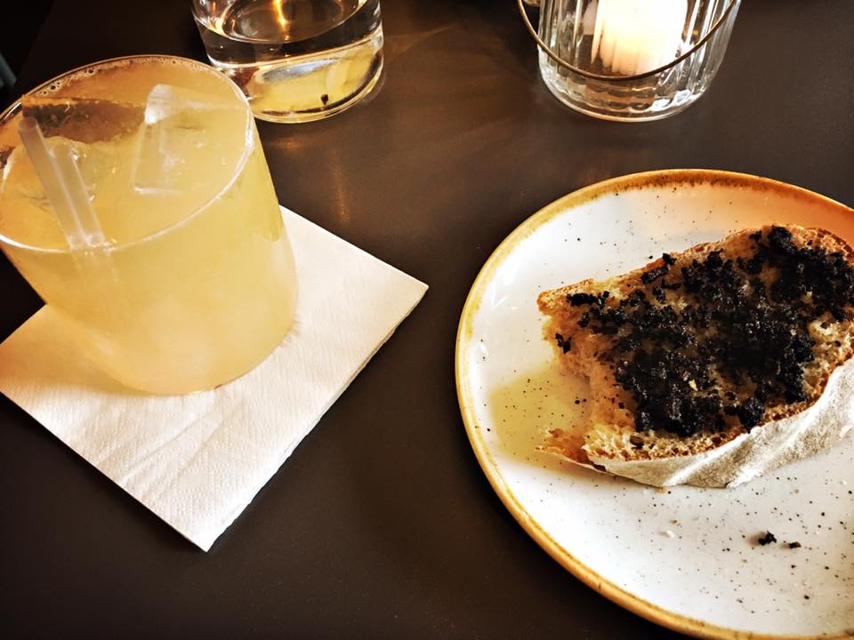 Pine gin and apero at Aizle Edinburgh