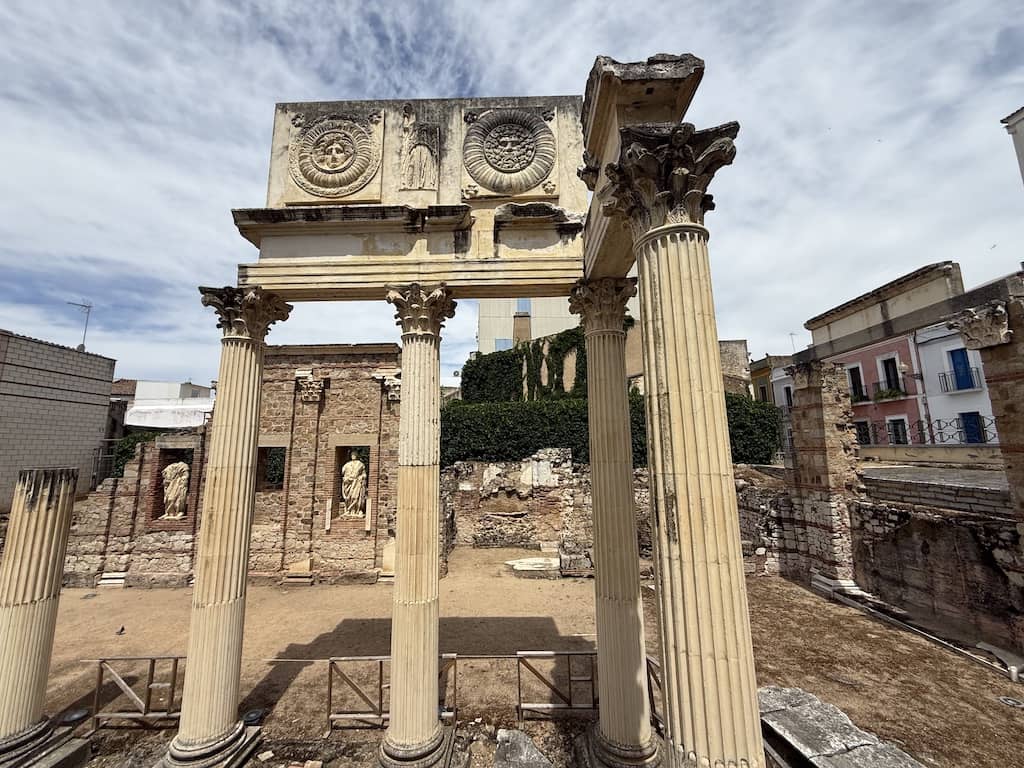 Pórtico del Foro Municipal de Augusta Emérita