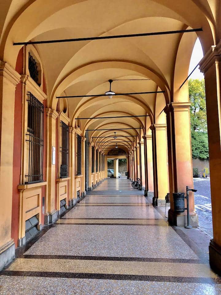 Porticos in Bologna - Photo by Hannah Henderson