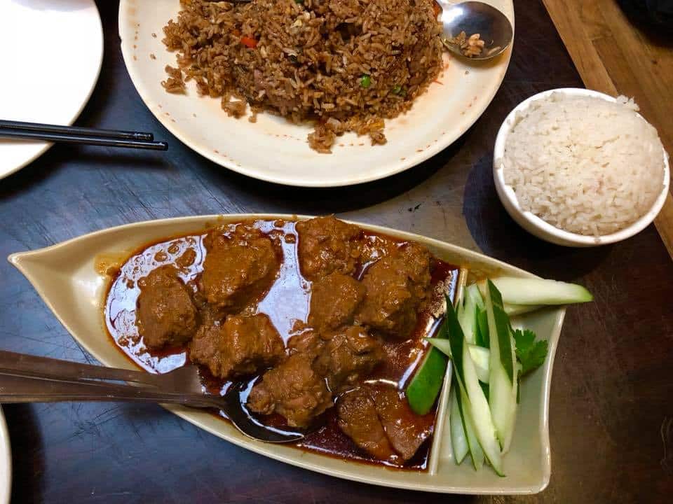 Rendang Curry in Boston's Chinatown