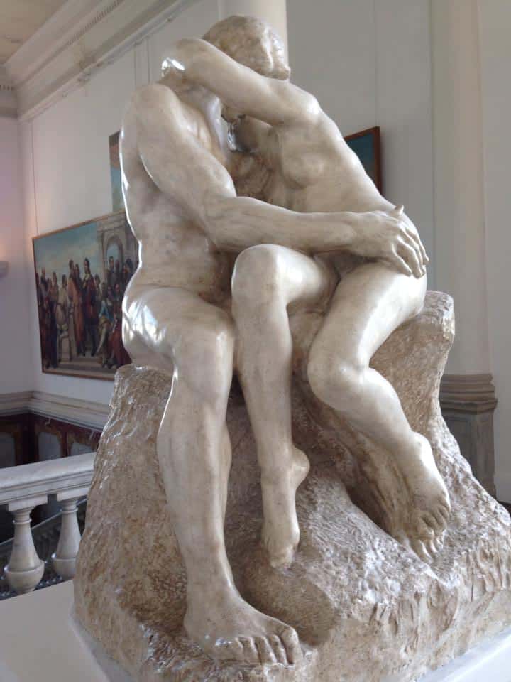 Rodin's The Kiss, Nice