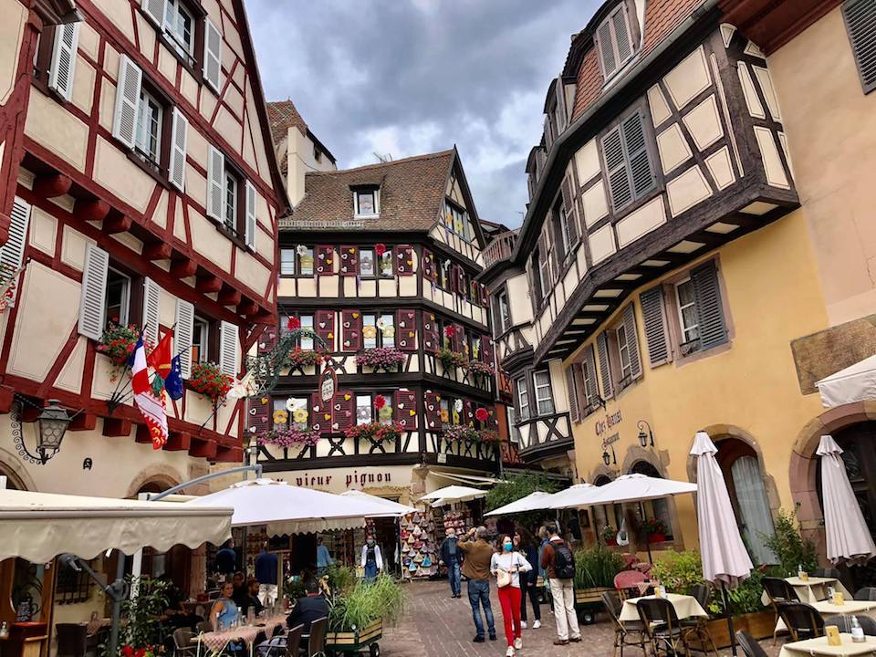 Rue des Marchands, old town Colmar, Alsace