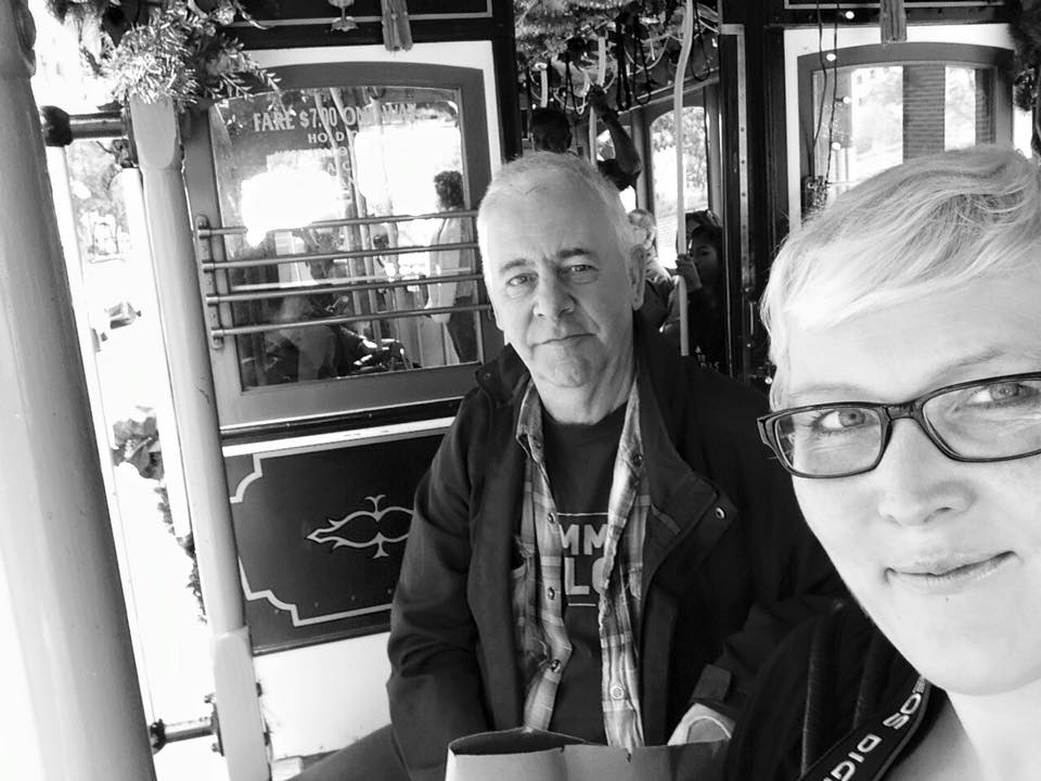 SF Cable car selfie