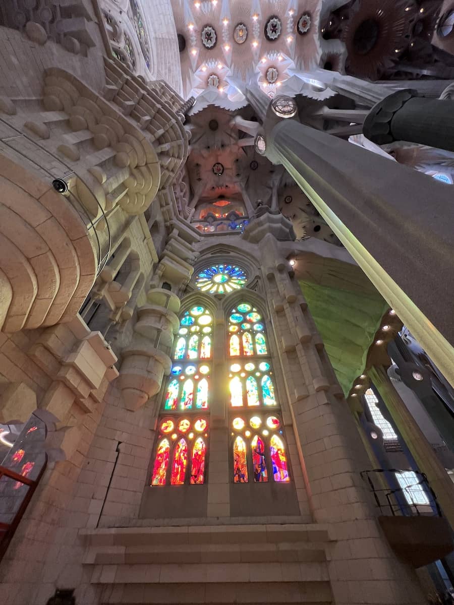 Sagrada Familia stained glass