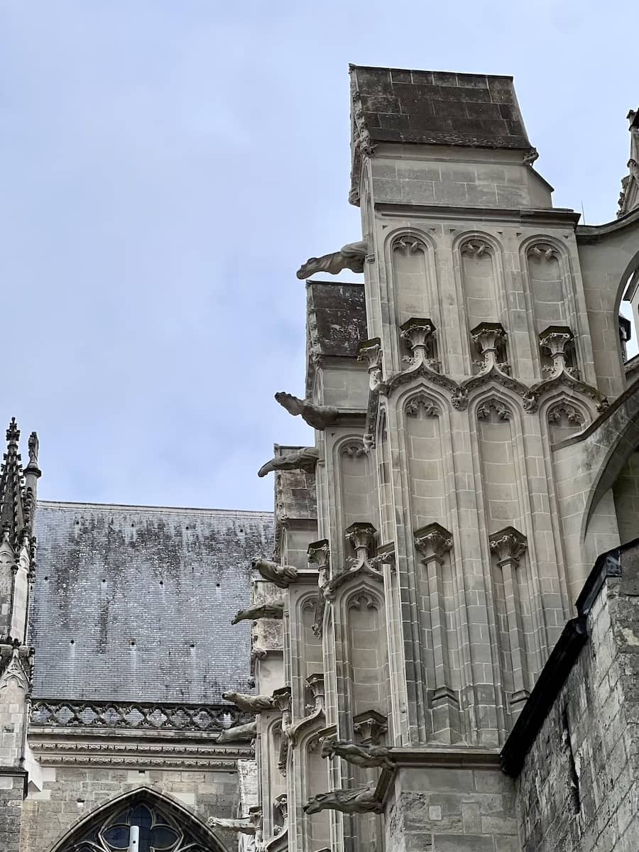Gargoyles on Saint-Gatien Cathedral, Tours