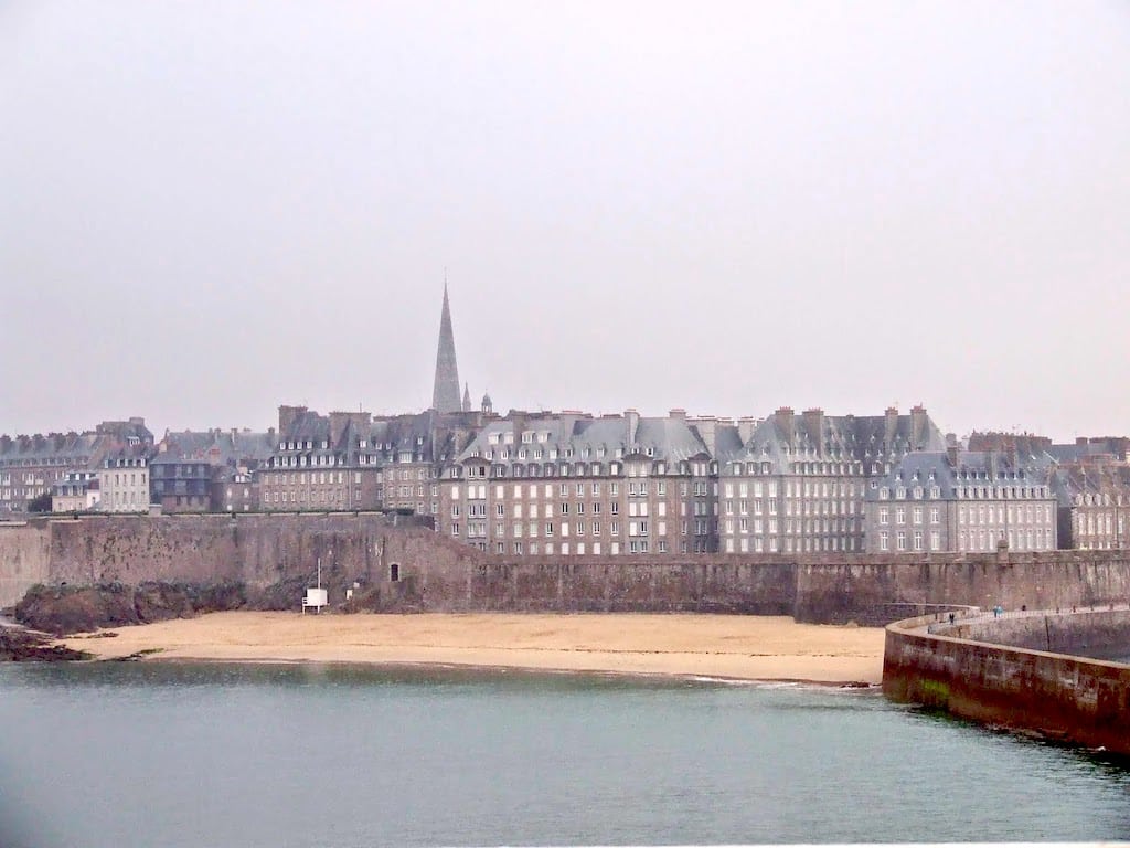 St Malo from the ferry