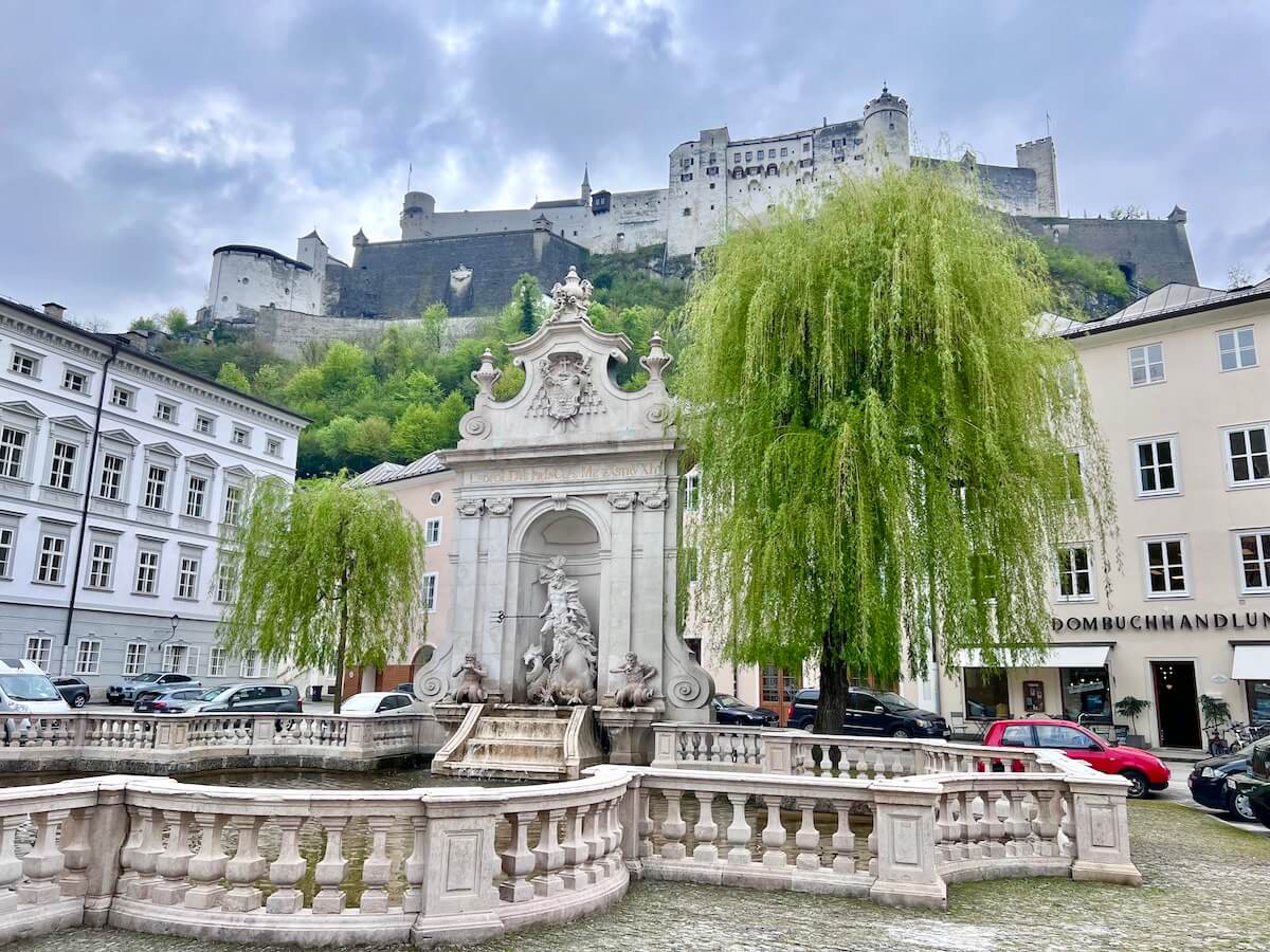 View up to Salzburg Castle