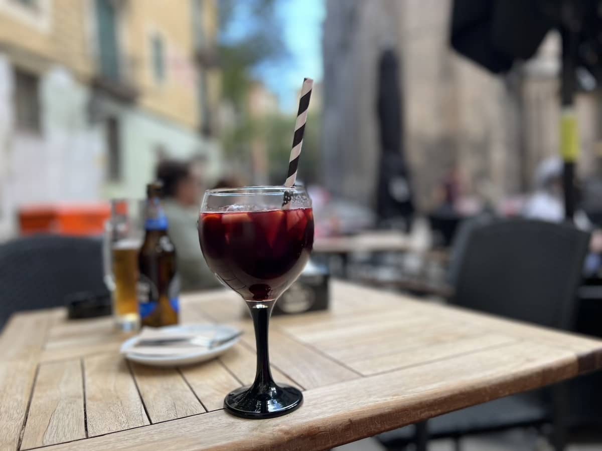 Sangria in Barcelona