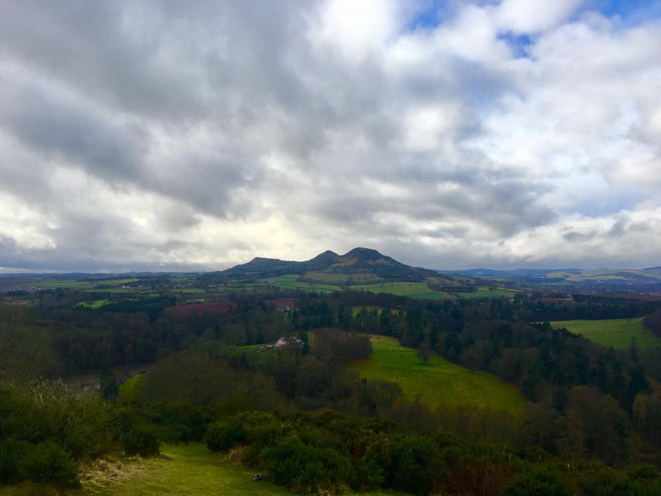 Scott's View near Melrose, Scotland