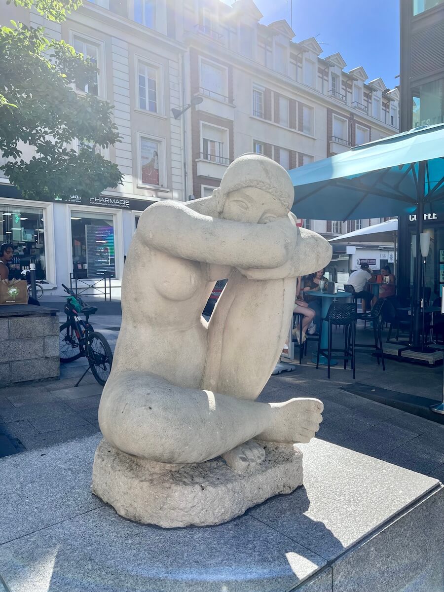 Statue in Angers