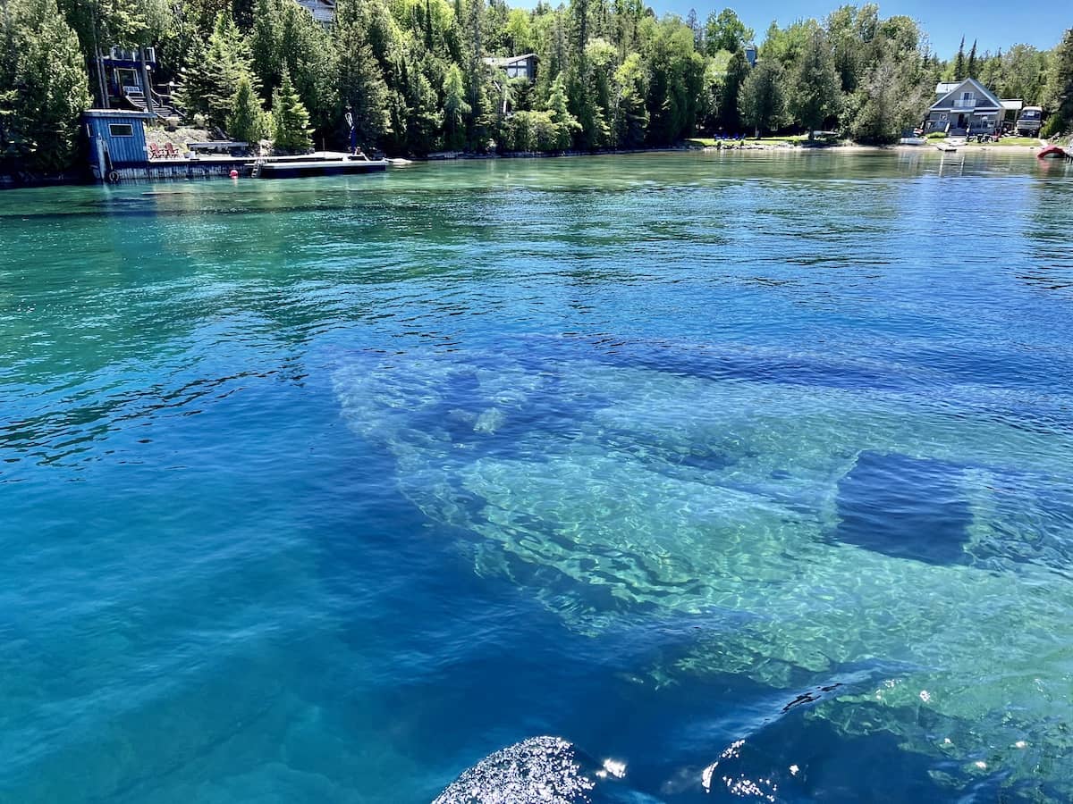 Sweepstakes Shipwreck, Big Tub Harbour, Tobermory