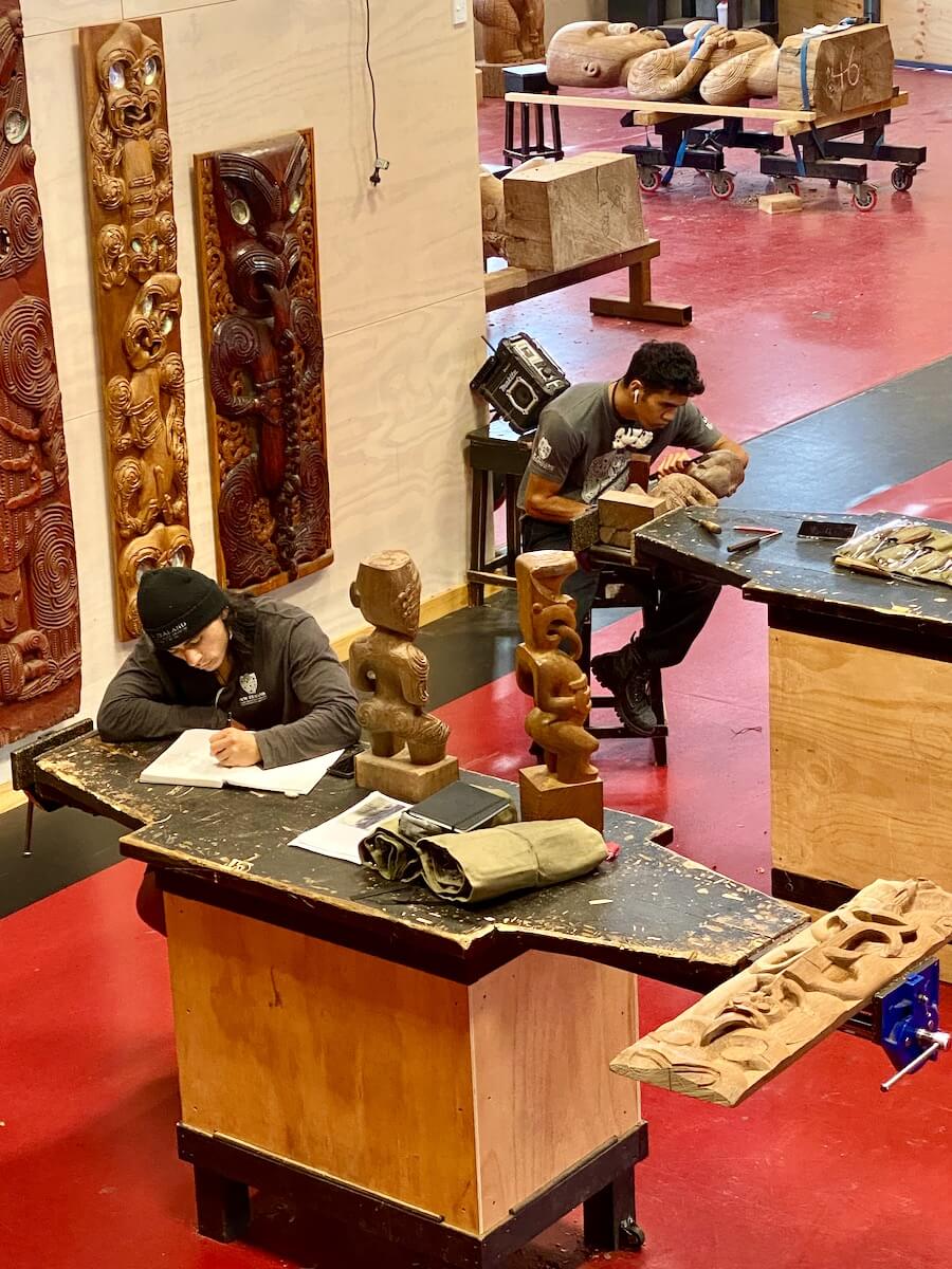 Te Puia Arts Collective - Photo by Michele from Endless Family Travels