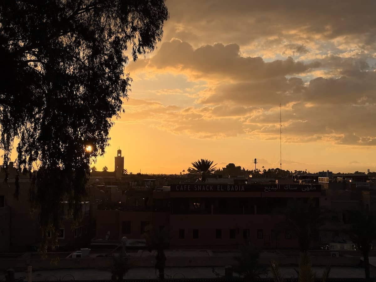 Sunset over Tinsmiths Square