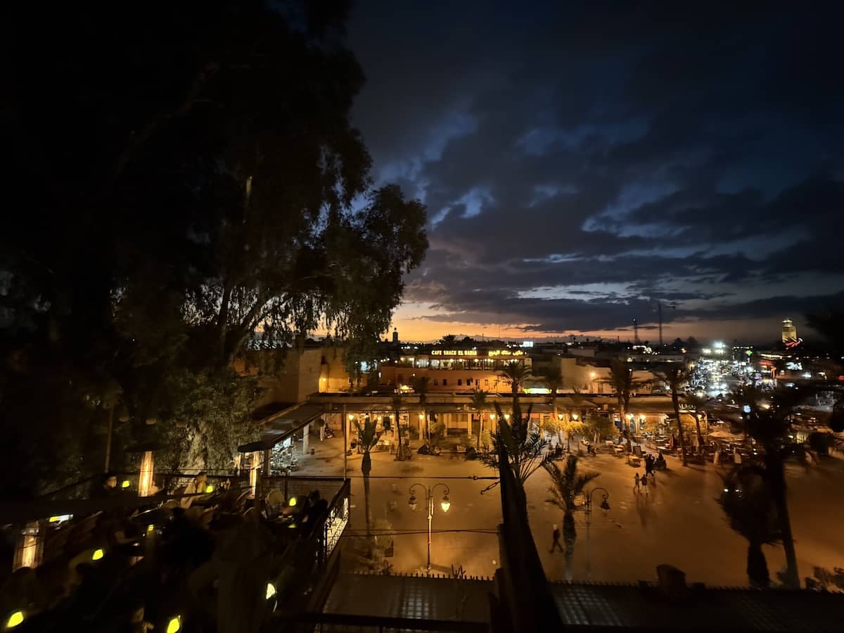 Sunset over Tinsmiths Square