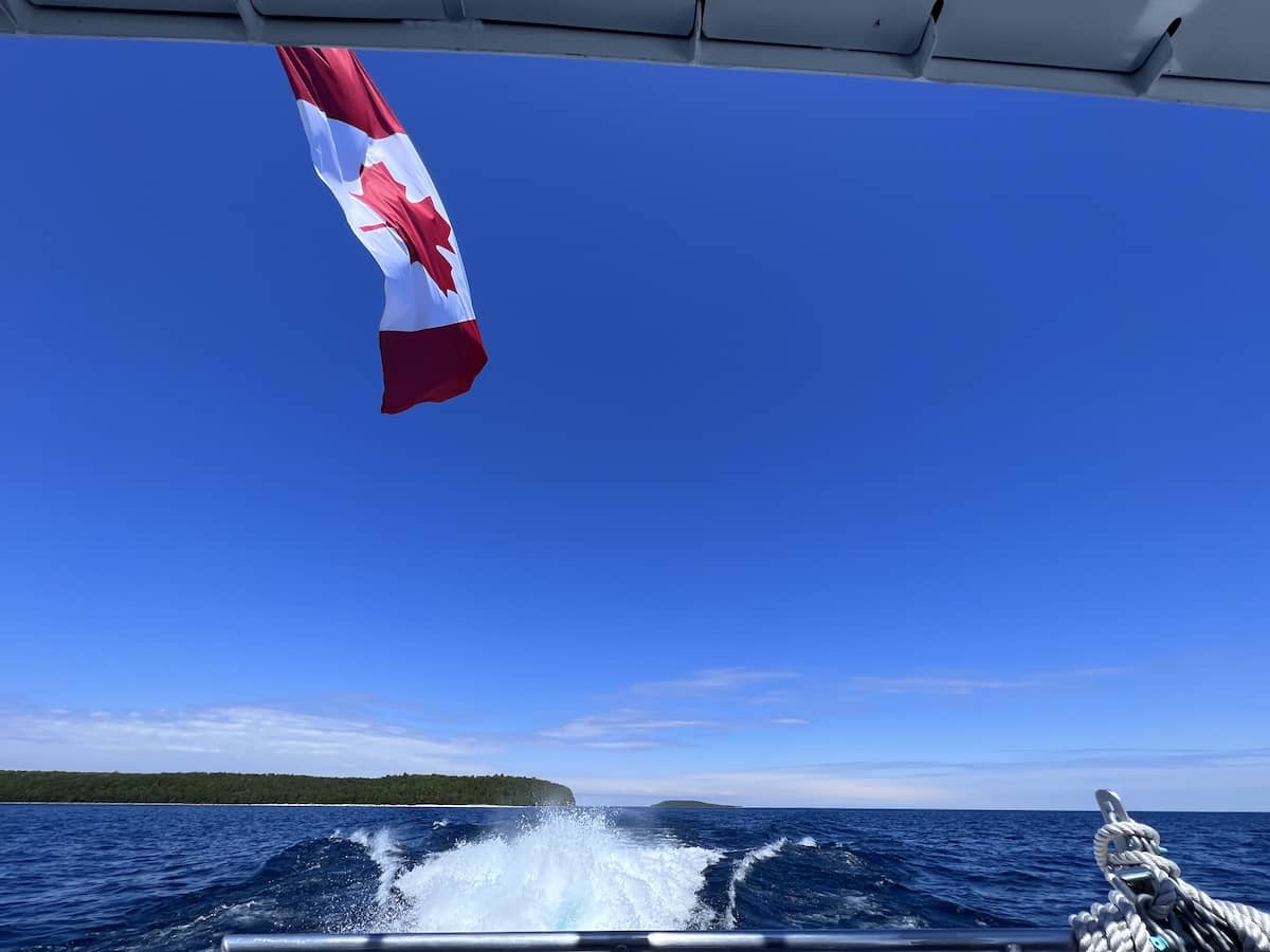 Boat tour, Tobermory