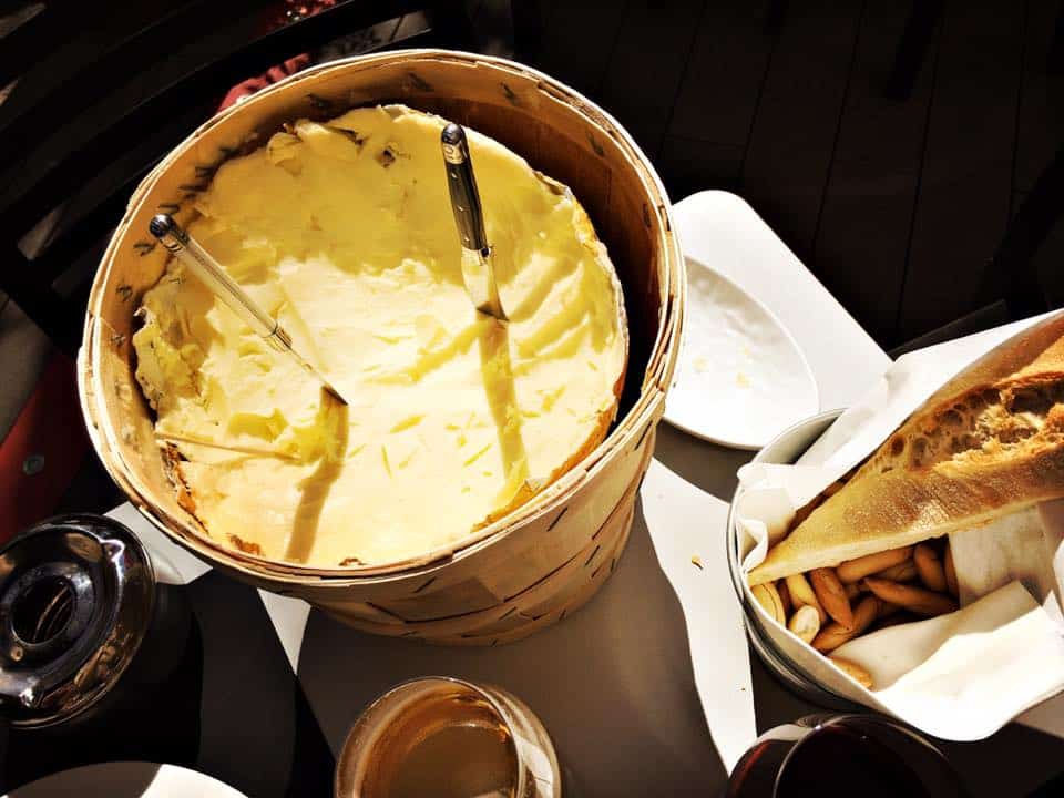 Tub of butter at Arzabal (Calle de Santa Isabel, 8), the restaurant attached to the Museo Reina Sofia