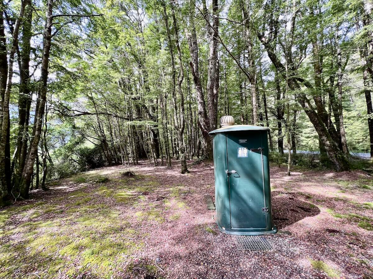 Upper Eglinton Campsite Toilet