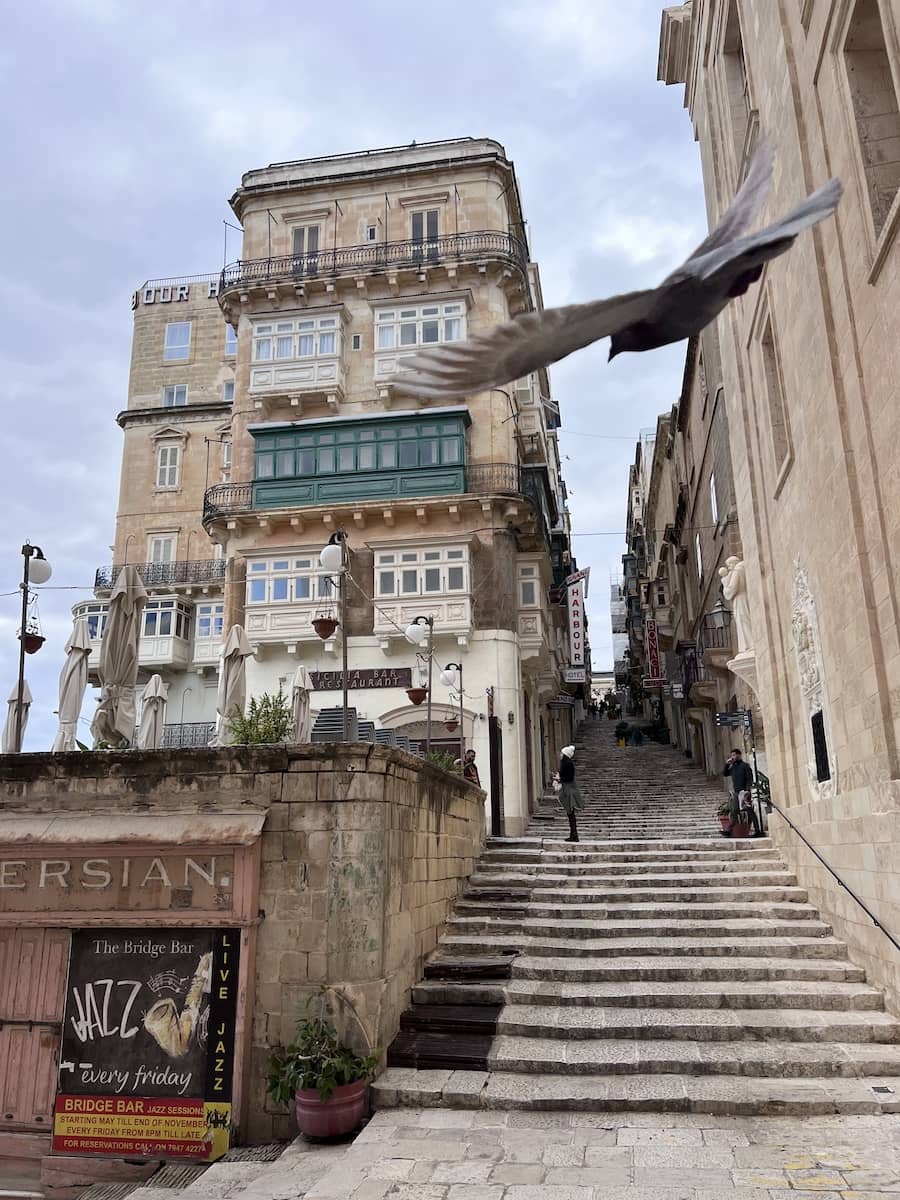 Valletta Street Scene