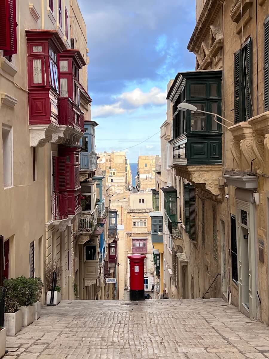 Valletta street scene