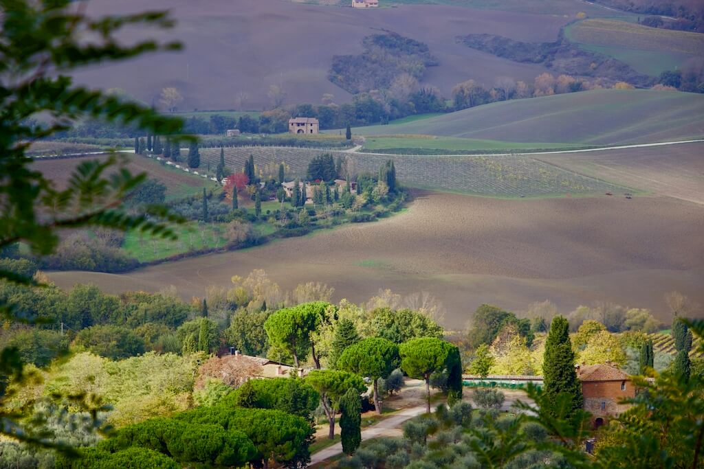 View from Montepulciano