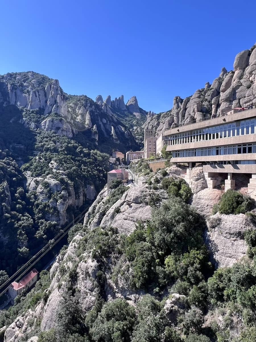 View of Montserrat from Viewpoint