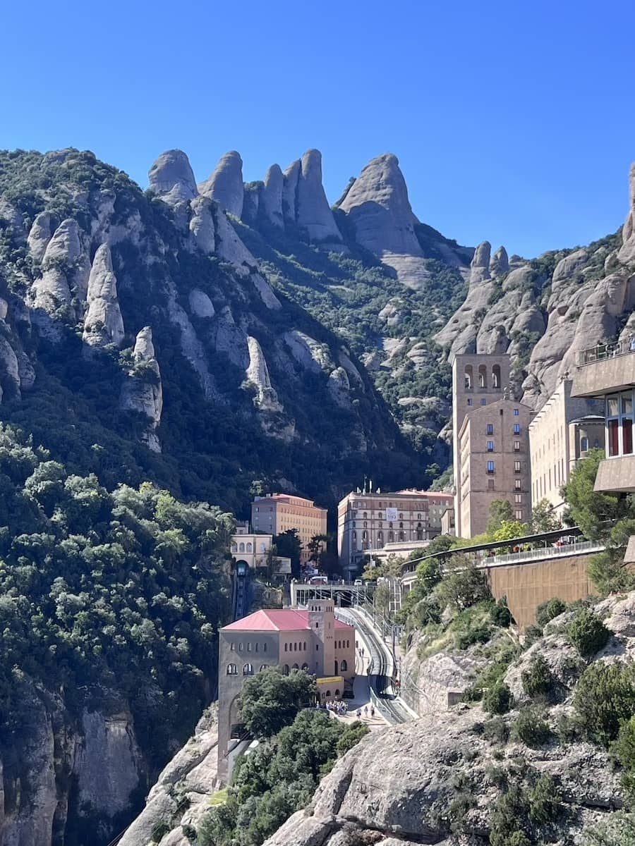 View of Montserrat from Viewpoint