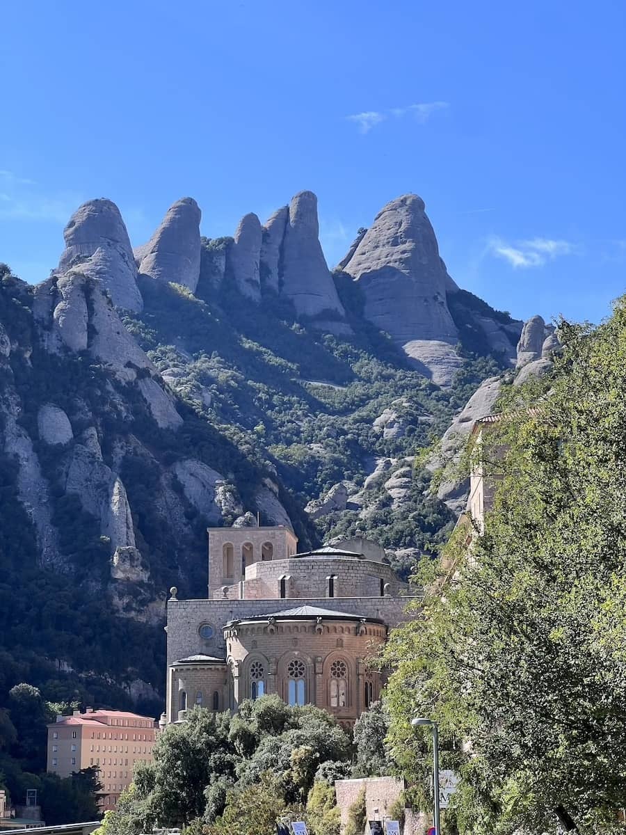 View of Montserrat from Viewpoint
