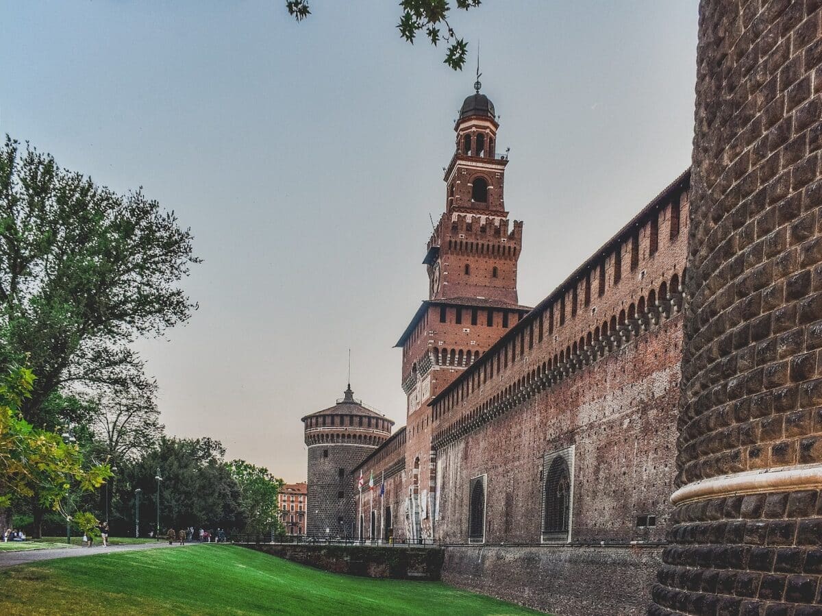 Sforzesco castle - Image by Dimitris Vetsikas from Pixabay